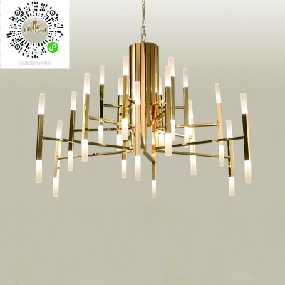 大氣后現(xiàn)代客廳吊燈個性創(chuàng)意復(fù)式樓別墅酒店吊燈北歐燈具2019新款