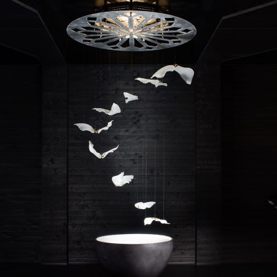 小鳥(niǎo)翅膀吊燈